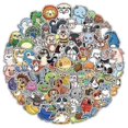 thumbnail image 5 of 100pcs Cute Animal Stickers, Waterproof Vinyl Stickers for Laptop, Bumper, Skateboard, Water Bottles, Computer, Phone, Cute Animal Stickers for Kids T, 5 of 5