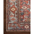 thumbnail image 3 of Echo Loom Grand Havana Red / Sky 3'-6" x 5'-6" Accent Rug, 3 of 4