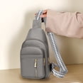 thumbnail image 1 of Bolso Bandolera de Piel Sintética para Mujer | Bolso Cruzado de Estilo Europeo Vintage | Mochila Pequeña de Viaje | Piel Sintética | Naranja, Gris, Rojo, Beige, 1 of 6