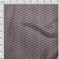 thumbnail image 3 of oneOone Polyester Lycra Fabric Leaves & Floral Block Printed Fabric 1 Yard 56 Inch Wide, 3 of 5