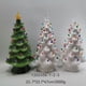 thumbnail image 4 of Árbol de Navidad de cerámica pintado a mano de 15 pulgadas con luces LED, decoración del hogar, fiesta de Navidad, 4 of 4