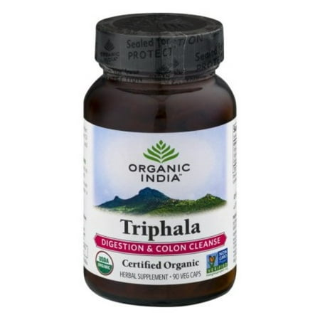 Organic India Triphala, 90-Count [] (Best Organic Colon Cleanse)