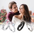 thumbnail image 2 of 2Pieces/Set Couple Promise Rings Promise Rings Best Rings Friend, 2 of 8