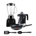 thumbnail image 1 of Combo Licuadora Exprimidor Sartén 20 cm Volteador Cuchara T-Fal SM21BAM Negro, 1 of 4