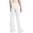 thumbnail image 3 of Hanes EcoSmart Women's Fleece Sweatpants with Open Bottom Legs, 30.5" White M, 3 of 3