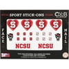 Color Club Sport Stick-Ons, North Carolina State, 20 pc