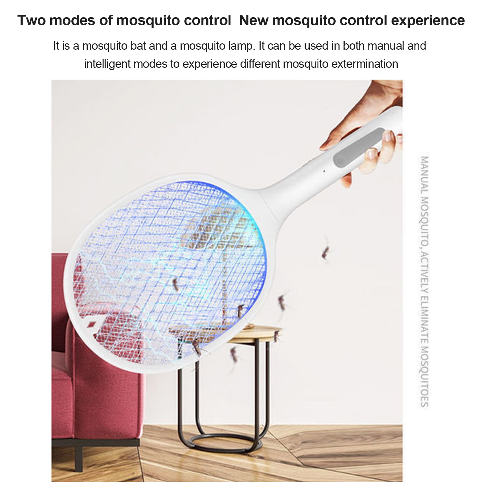 Achetez Sothing Mini Electric Mosquito Swatter USB Racket de Tueur