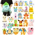 thumbnail image 2 of 47 Styles Anime Pokemon Plush Charmander Squirtle Pikachu Plush Bulbasaur Stuffed Animal Toy Peluche Pokemon Doll Gift for Kid, 2 of 4
