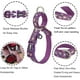 thumbnail image 2 of Collar para perro Petiry Martingale con estampado floral morado S, 2 of 6