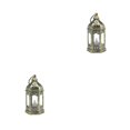 thumbnail image 4 of Inteprter Decoración del hogar mano de obra dulce regalo luz calcomanía estilo europeo exquisita decoración de vacaciones suministros eléctricos para Oro negro 2piezas Inteprter CBP445729, 4 of 6