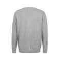 thumbnail image 6 of Krumba Men's Cotton Oversized V-Neck Classical Pull-On Sweater 5XL Gray, 6 of 10
