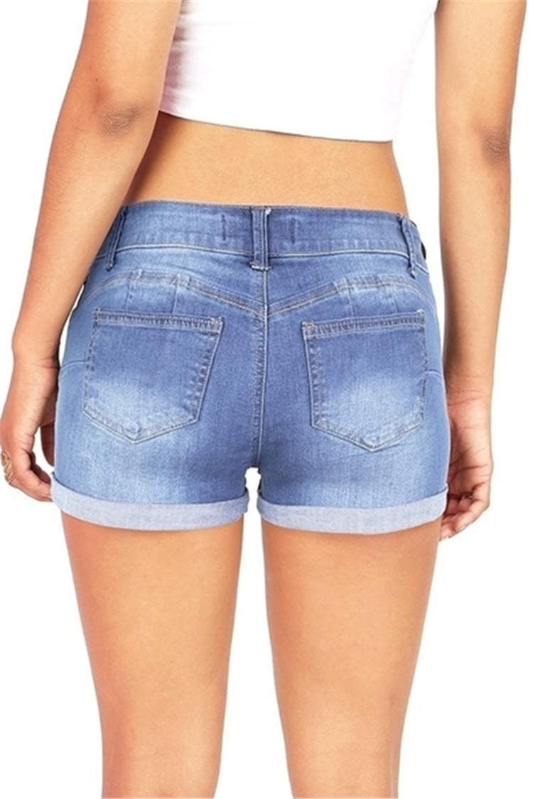 denim shorts ladies
