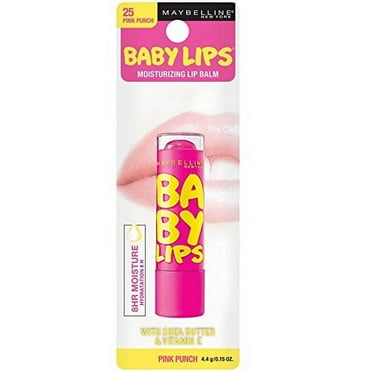Maybelline Baby Lips 0.15 Oz. Moisturizing Lip Balm (Pack of 3)