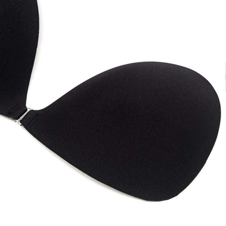 DODOING Push up Strapless Breathable Self Adhesive Plunge Bra Invisible  Backless Sticky Bras 2 Pack