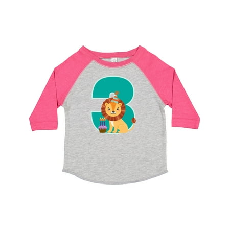 

Inktastic 3rd Birthday Zoo Party 3 Year Old Gift Toddler Boy or Toddler Girl T-Shirt