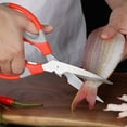 thumbnail image 4 of Less Than 5 Cutter Multifunctional Stainless Steel Household Chicken Bone Clippers Bbq Strong Kitchen Scissors Food Scissors Kitchen Scissors, 4 of 7