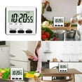 thumbnail image 6 of Magnetic Large LCD Digital Kitchen Timer Alarm Count Up Down Clock 24 Hours, 6 of 8