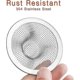 thumbnail image 3 of 4pcs Heavy Duty Stainless Steel Slop Basket Filter Trap, 2.75" Top / 1" Mesh Metal Sink Strainer - Ya, 3 of 3