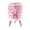Color 2, variant on Small Trash Can with Lid Colorful Koi Fish Vibrant Artistic Wave 1.8 Gallon Dog Proof Trash Can Round Garbage Can Waste Bin Wastebasket for Bathroom Bedroom Living Room
