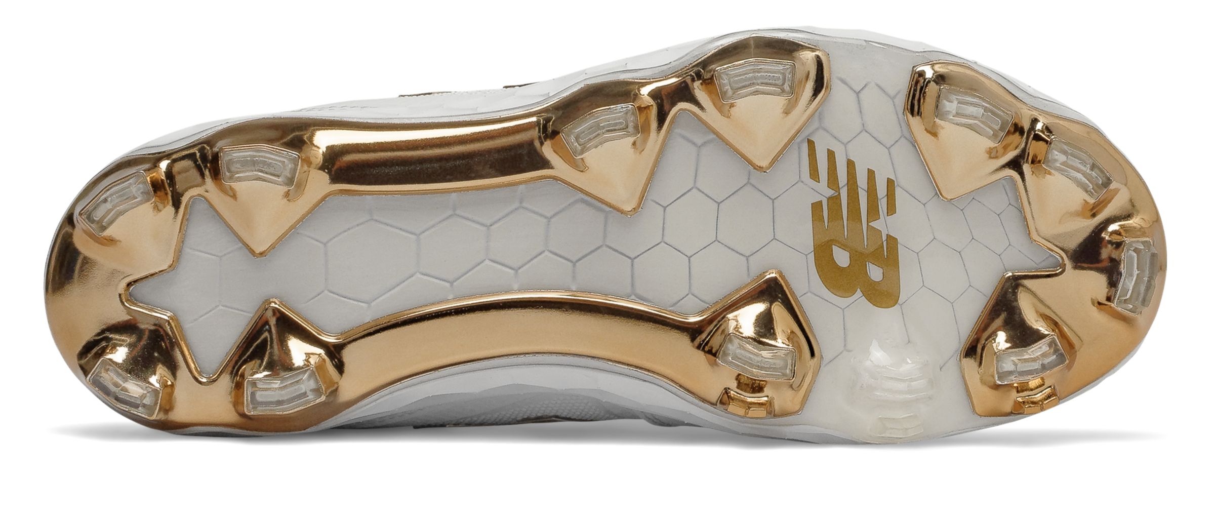 new balance gold bottom cleats