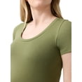 thumbnail image 4 of Ingrid & Isabel For Every Belly Women’s Maternity Fitted Scoop Tee, Sizes S-XXL, 4 of 10