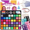 thumbnail image 2 of Kit de Pintura para Cara y Cuerpo Maydear de 48 Colores con Accesorios, 2 of 6
