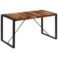 thumbnail image 4 of IM Lashes Dining Table Solid Sheesham Wood Dining Room Kitchen Home Furniture,55.1"x27.6"x29.5", 4 of 12