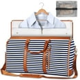 thumbnail image 1 of Binwennn Travel Bag Garment Bag Roll Up Garment Bag Garment Bag That Turns Into Duffle Sweater Storage under Bed Storage Drawers Clothes Clothes Containers for Organizing Rug Storage Bag Storage Bag, 1 of 8