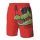 thumbnail image 4 of Fotbe Cool Crocodile With Sunglasses Trajes de Baño Estampados para Hombre, Shorts de Verano de Secado Rápido, Ropa de Playa, Bañadores-3X-Large, 4 of 6