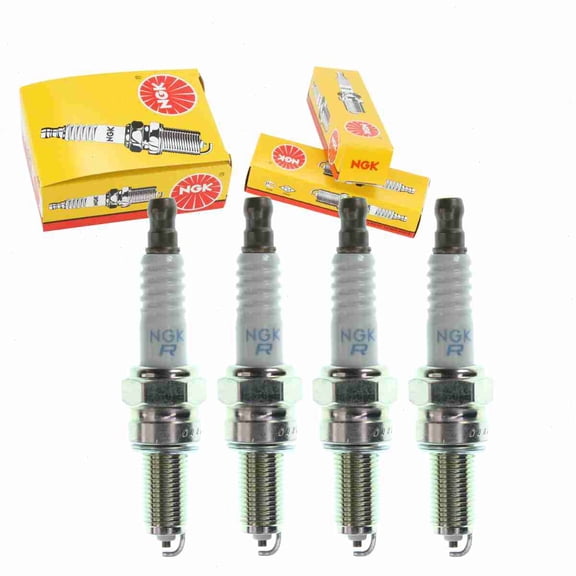 4 pc NGK 6607 Standard Spark Plugs for 756767 887481 92070-0020 94702-00428 Ignition Wire Secondary