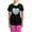 With Pink Pant, variant on CafePress - Sea Otters Holding Hands Women's Dark Pajamas - Women's Short Sleeve Print T-Shirt and Pants Dark Cotton Pajama Set
