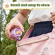 thumbnail image 5 of Transparent USB Fan With High Airflow Quiet Operations And Colorful Lights Portable Outdoor Handheld Fan, 5 of 9