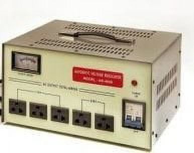 VCT AR10000 Heavy Duty 10,000 Watt Voltage Regulator / Stabilzer with Built-in Voltage Transformer for AC 110V / 220V / 240V