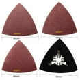 thumbnail image 3 of 30pcs Oscillating Sanding Paper 60/80/120Grit+1x Triangular Sand Disc For Fein, 3 of 8