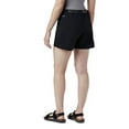 thumbnail image 2 of Columbia Women's Sandy River Breathable Cargo Short with UPF 30 Sun Protection, Black, X-Large, 2 of 3