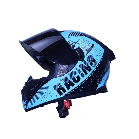 Full-Face Adult Motorcycle Helmet, Motocross ATV Offroad Dirt Bike Helmet DOT Approved, XL Size