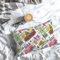 thumbnail image 5 of Pofeuu America Landmarks1 Print Polyester Microfiber Plush Pillowcases, Super Soft and Cozy Pillow Case Covers with Envelop Closure（Pillow core not included）-20"x30", 5 of 6
