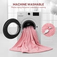thumbnail image 5 of GOTCOZY Heated Blanket Electric Throw - 50"x60" Heating Blanket with 3 Hours Auto-Off and 5 Heat Levels ETL Certified Soft Flannel,Machine Washable (Pink), 5 of 6
