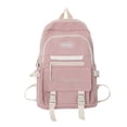 thumbnail image 1 of School Starts Season Fashion Women Girl Student Zipper School Bag Nylon High Capacity Backpack Backpack with Water Bladder Welding Backpack Rave Backpack Emergency Backpack Messenger Backpack Backpack, 1 of 4