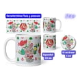 thumbnail image 4 of Termo 20oz, taza, posavaso + Mouse Pad SVArt diseño Ariel La Sirenita Navidad MD2, 4 of 5