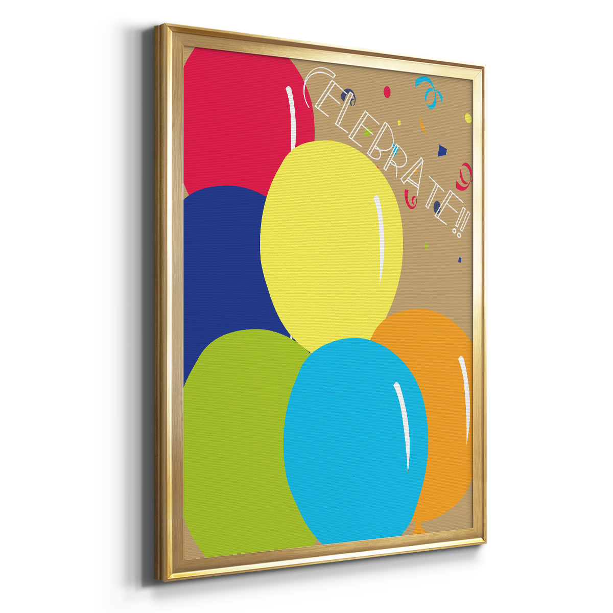 Celebrate Premium Framed Print - Ready to Hang