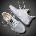 thumbnail image 2 of Zapatos de Hombre de alta calidad, Zapatillas de deporte para Hombre, transpirables, blancas, a la moda, para gimnasio, informales, ligeros, para caminar, calzado de talla grande, 2022, Zapatillas para Hombre Tan Jianjun unisex, 2 of 2
