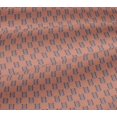 thumbnail image 5 of oneOone Viscose Jersey Fabric Triangle Block Printed Fabric 1 Yard 60 Inch Wide, 5 of 5