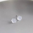 thumbnail image 4 of Qarigey 2 Pieces Flower Earrings Rose Earring Women Statement Jewelry Studs Fashion Accessory Ear Girls Sweet for Wedding Type3 NO3, 4 of 6