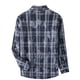 thumbnail image 4 of Blusa y camisa de manga larga con cuello vuelto para hombre, estilo casual, de color liso, con botones, de poliéster., 4 of 5