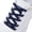 Navy Blue, variant on 3 pairs Elastic Shoe Laces - Elastic No Tie Shoelaces for Adults & Kids Shoes