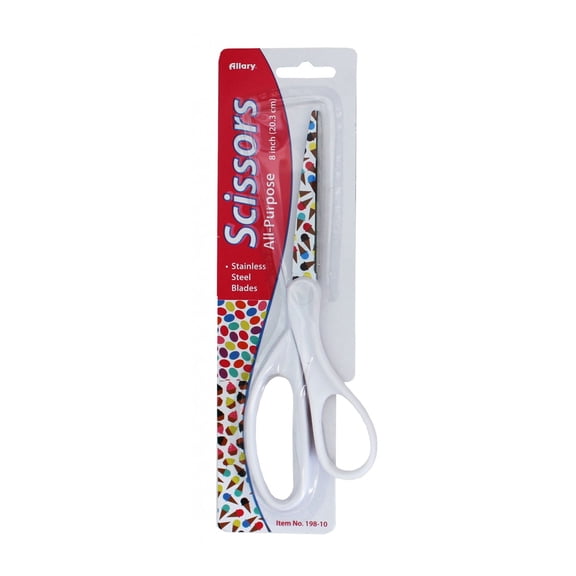 Ice Cream Cone Themed 8 Inch All Purpose Scissors