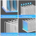 thumbnail image 7 of INTIGE Desktop File Sorter, Vertical File Folder, Mail Sorter Organizer, Metal Desktop Paper Folder Organizer, 7 of 7