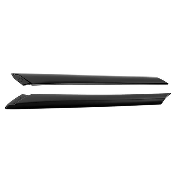 WaiRitoday Compatible With Kia Soul 2014-2019 Windshield Pillar Trim Exterior Molding Garnish Set of 2