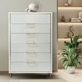 thumbnail image 2 of Palm Gate 6-Drawer Chest - Cloud White, 2 of 10